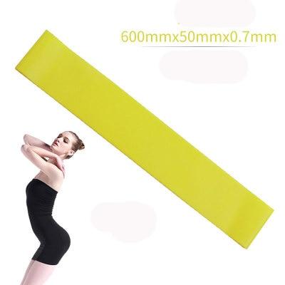 Resistance Bands Exercise Elastic Natural latex Workout Ruber Loop Strength  rubber band gym Fitness Equipment Training Expander Color: yellow red black