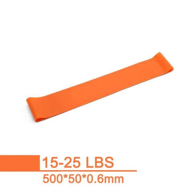 50cm Crossfit Resistance Bands Home Tension Fitness Elastic Rubber Loop Gym Strength Unisex Pilates Sport Workout Power Exercise