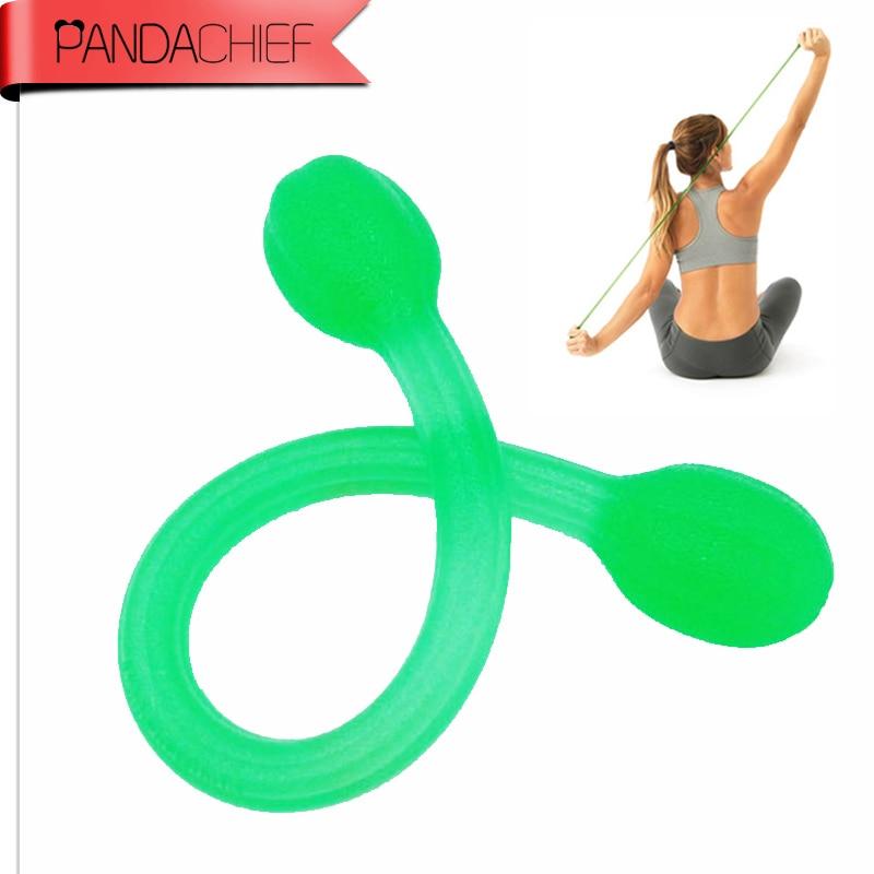 Silicone elastic resistance bands exercises chest expander fat grip rope fitness Yoga Crossfit Fitness exercise equipment 1PC