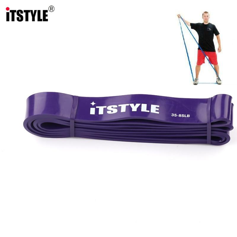 ITSTYLE Resistance Bands 41" /3.2cm Expander Power CrossFit Workout Fitness Strength Muscles Elastic Loop Pull up Rope