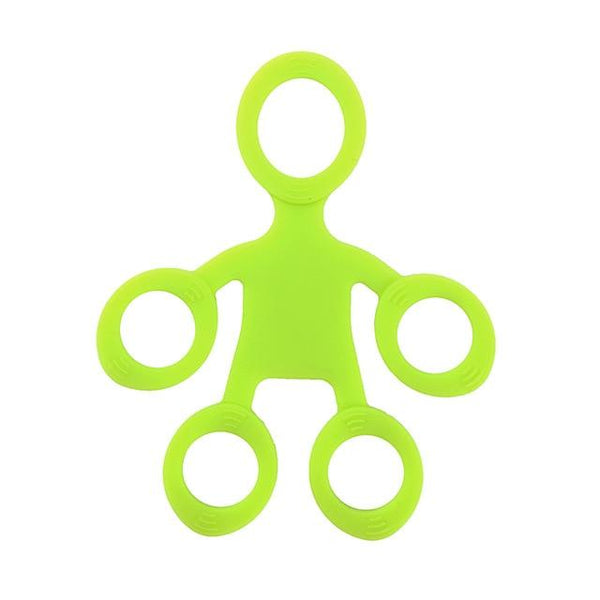 Silicone Ring 3 Levels Finger Hand Grip Ring Gripper Strengthener Exerciser Trainer Resistance Band Fitness Expander Stretcher