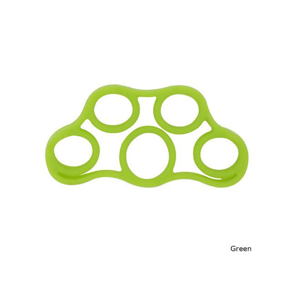 Silicone Ring 3 Levels Finger Hand Grip Ring Gripper Strengthener Exerciser Trainer Resistance Band Fitness Expander Stretcher