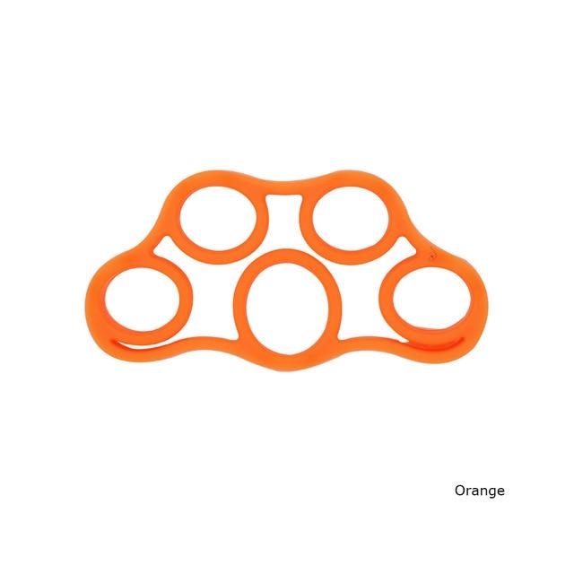 Silicone Ring 3 Levels Finger Hand Grip Ring Gripper Strengthener Exerciser Trainer Resistance Band Fitness Expander Stretcher