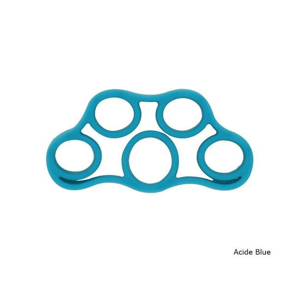 Silicone Ring 3 Levels Finger Hand Grip Ring Gripper Strengthener Exerciser Trainer Resistance Band Fitness Expander Stretcher