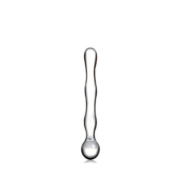 Meselo Glass Anal Plug Beads Butt Plug Heat-resistant Glass Dildo Masturbator Adult Sex Toys For Woman Men Prostate Massage Male