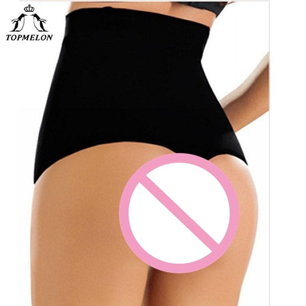 TOPMELON Control Pants Waist Trainer Butt Lifter Slimming Underwear Women High Waist Panties Thong Panty Lace Shapwear Lingerie