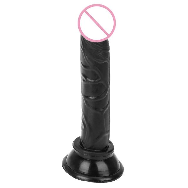 IKOKY Small Dildo Jelly Suction Cup Female Masturbation Realistic Penis G-spot Orgasm Anal Plug Sex Toys for Women Adult Product
