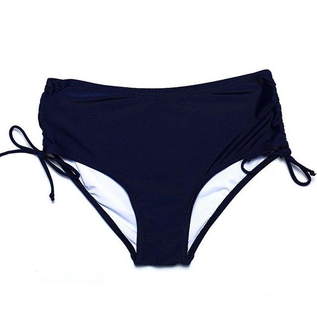 BANDEA Swimwear Female Swimsuit Bikini 2019 Solid Bottoms Sexy Straps Bikini Brief Bottom Swimwear Trunks Underwear Plus Size