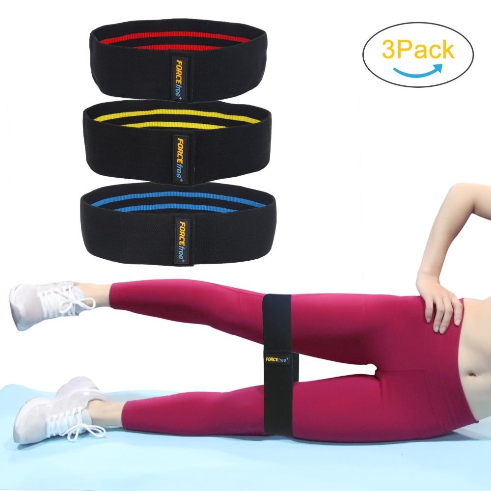 ProCircle Hip Resistance Bands Set of 3 Hip Circle Band For Booty Building/Warm-Up/Hip Workout/Activating Glutes