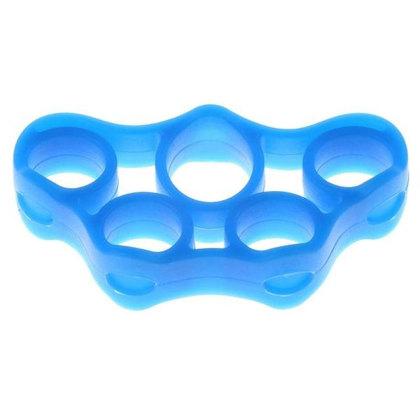 NEW Finger Hand Grip Silicone Ring Gripper Strengthener Exerciser Trainer Resistance Band Fitness Expander Stretcher 3 Levels