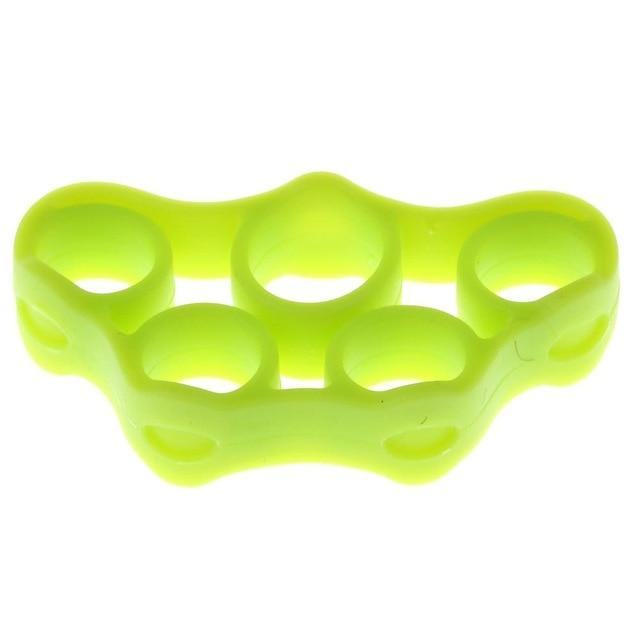 NEW Finger Hand Grip Silicone Ring Gripper Strengthener Exerciser Trainer Resistance Band Fitness Expander Stretcher 3 Levels
