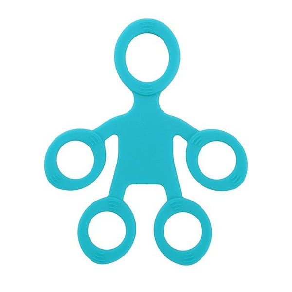 NEW Finger Hand Grip Silicone Ring Gripper Strengthener Exerciser Trainer Resistance Band Fitness Expander Stretcher 3 Levels