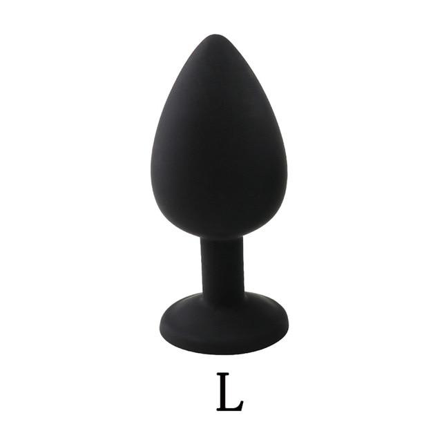 3Pcs/Set Safe Butt Plug With Crystal Detachable Jewelry Anal Plug Vagina Clitoris Vibrator Erotic Adult Sex Toys For Woman/Men
