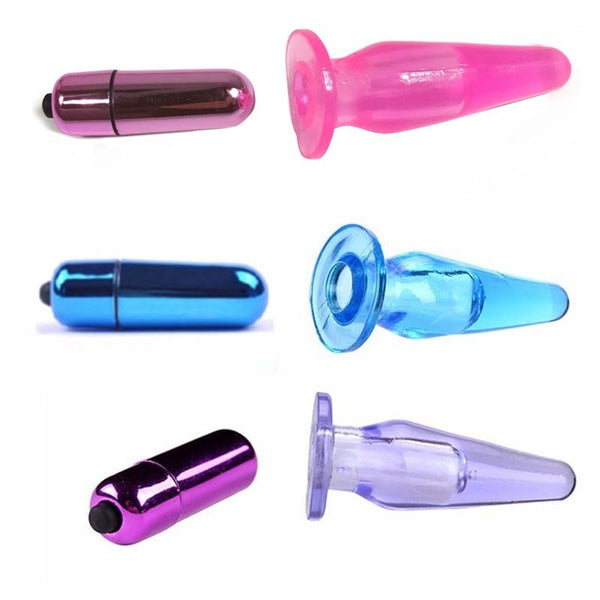 G-Spot Vibrator Sex Toys for Woman Clitoris Massager Waterproof Anal Beads Dildo Vibrator Butt Plug Adult Female Masturbation