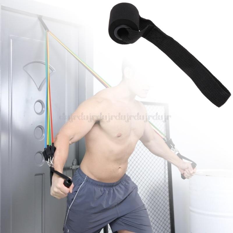 1PC Home Fitness Resistance Bands Over Door Anchor Elastic Bands Accessories N21 dropship