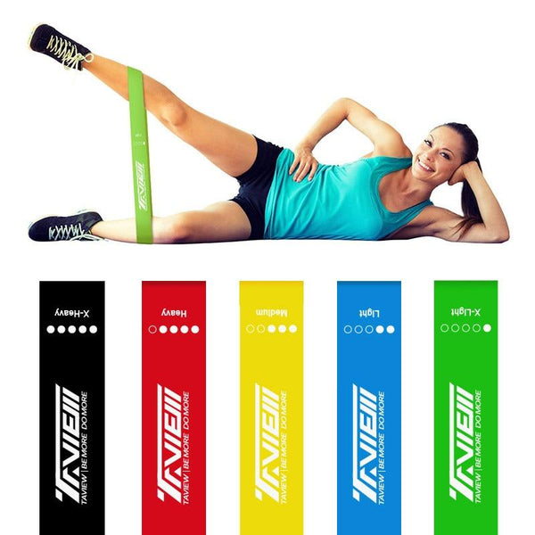 Resistance Bands Set Yoga Elastic Latex Fitness Rubber Loops Pull Rope Gym Strength Workout Expander Exercise Training Bands