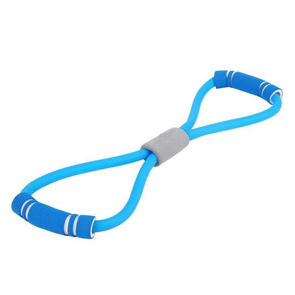 8 Shaped Resistance Bands Fitness Elastic Rubber Loops Latex Pull Rope Sports Expander Band Yoga Pilates Fitness Belt Equipment