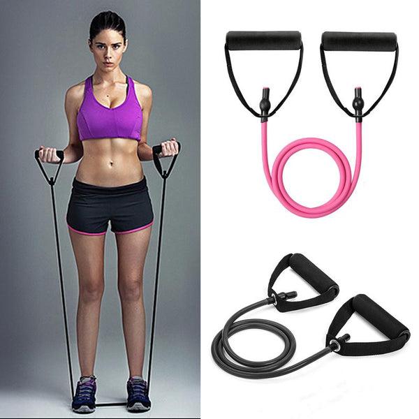 2019Pull Rope Fitness Resistance Bands Resistance Rope Exerciese Tubes Elastic Exercise Bands for Yoga Pilates Gym Equipment