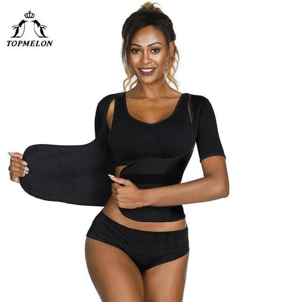TOPMELON Corset for Women Waist Trainer Body Shaper S-3XL Underbust Sweat Shapers Fashion Style Shapewear Tops