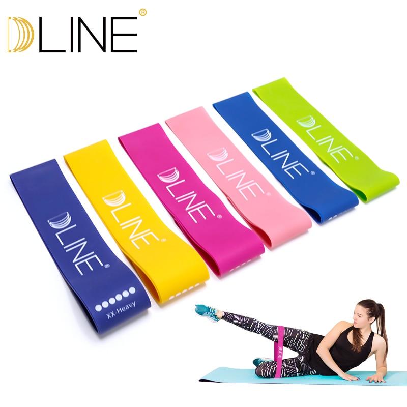 Resistance Bands Fitness Elastic Band 30cm Natural Latex Mini Sport Gym Workout Expander Training Yoga Pilates Exercise