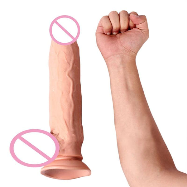 7 / 8 / 10 / 12 inches Big Huge Realistic Dildo Rubber Penis Women Artificial Giant Long Suction Cup Anal Dildo Fake Penis Dick