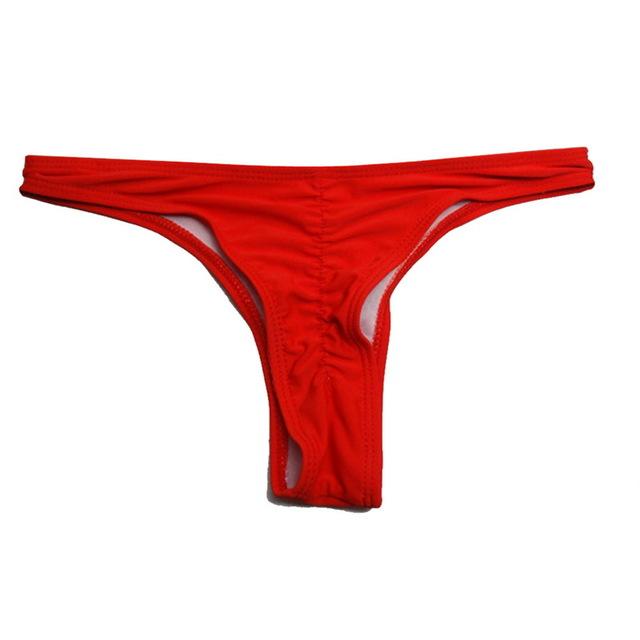 Vertvie Female Briefs Cut Out Thong 2019 Two-piece Separates Summer Beach Bathing Suits Women Bikini Bottom Swimwear Swim Shorts