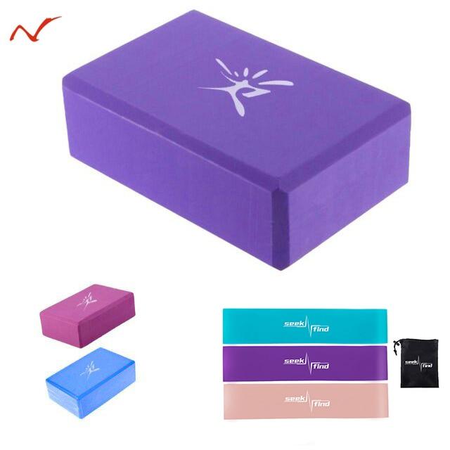 New 14Pcs Resistance Bands Set Yoga Exercise Fitness Band Rubber Loop Tube Bands Gym Fitness Exercise Pilates Yoga Brick