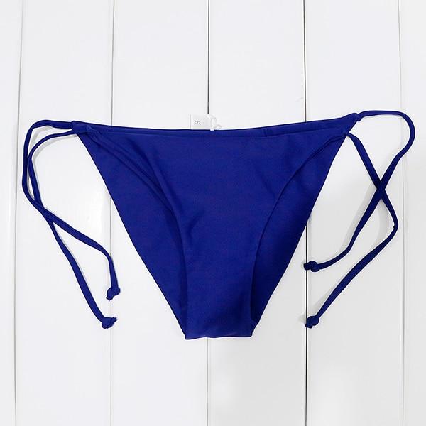 Vikionfly 10Color Bikini Top High Neck Swimwear Tops Women 2019 Cut Out Padded Swimsuit Swimming Bra Back Cross Bathing Suit