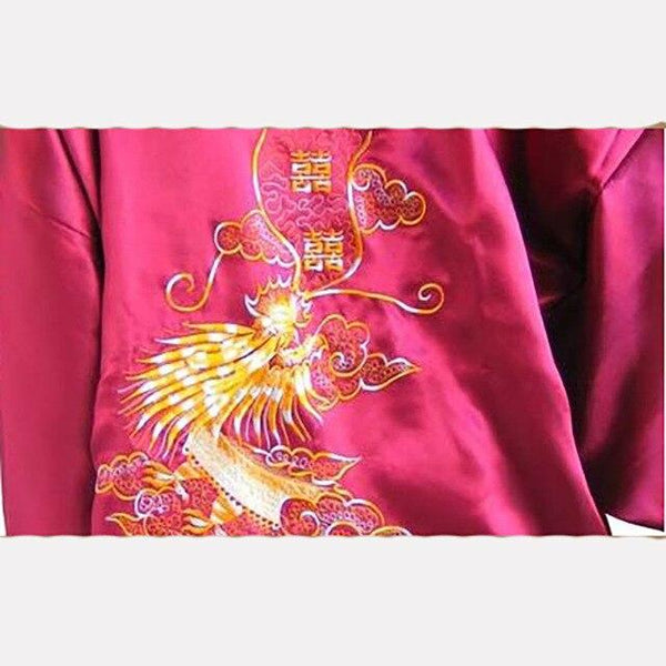 7colors Traditional Japanese Kimono Emboridery Dragon Robe Men Nightgown Yukata Sleepwear Satin Men's Quimono Samurai Male