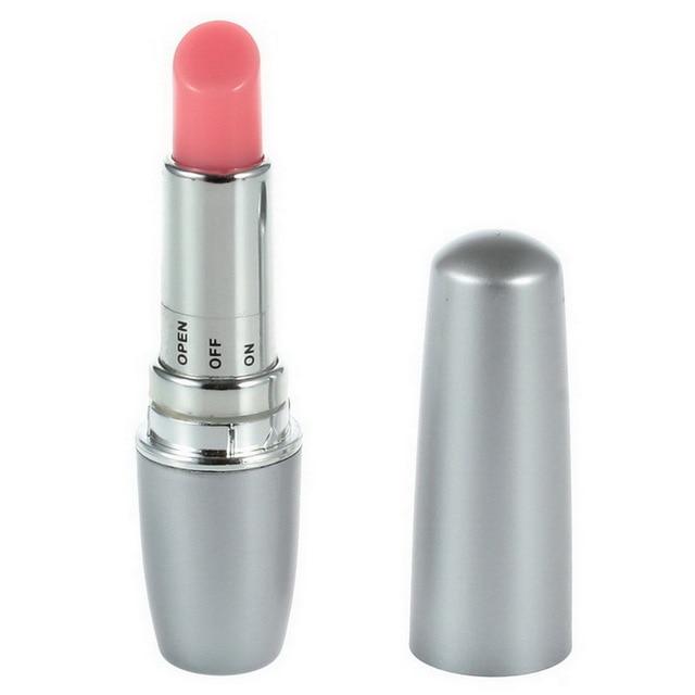 Lipstick Dildo Mini Electric Bullet Vibrator Vaginal Massager G Spot Clitoris Stimulator Erotic Masturbator Sex Toys for Woman