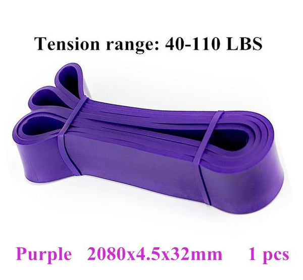 Super long Resistance Bands Natural Latex Athletic Rubber set Gym Expander Crossfit Power Lifting Pull Up Strengthen Muscle