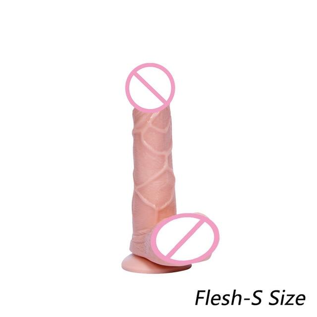 DopaMonkey Realistic Dildo Erotic with Suction Cup Sex Toys for Woman Flexible Penis Big realistic Dildo penis sex toy