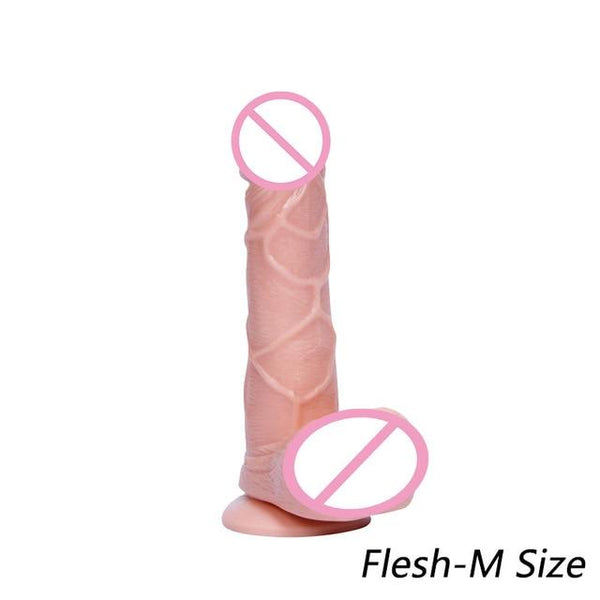 DopaMonkey Realistic Dildo Erotic with Suction Cup Sex Toys for Woman Flexible Penis Big realistic Dildo penis sex toy