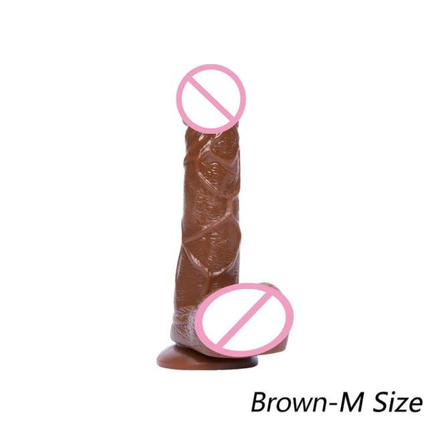DopaMonkey Realistic Dildo Erotic with Suction Cup Sex Toys for Woman Flexible Penis Big realistic Dildo penis sex toy