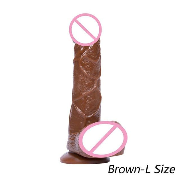DopaMonkey Realistic Dildo Erotic with Suction Cup Sex Toys for Woman Flexible Penis Big realistic Dildo penis sex toy