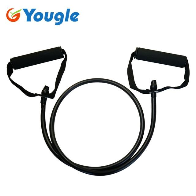 YOUGLE Pilates Latex Tubing Expanders Exercise Tubes Strength Resistance Band Sets Fitness Equipment Pull belt Rope