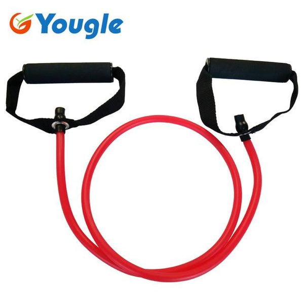 YOUGLE Pilates Latex Tubing Expanders Exercise Tubes Strength Resistance Band Sets Fitness Equipment Pull belt Rope