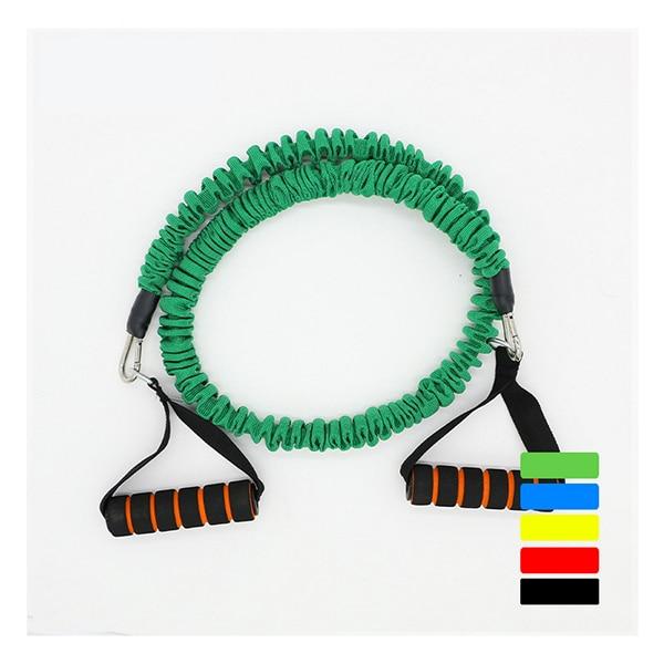 YOUGLE Pilates Latex Tubing Expanders Exercise Tubes Strength Resistance Band Sets Fitness Equipment Pull belt Rope