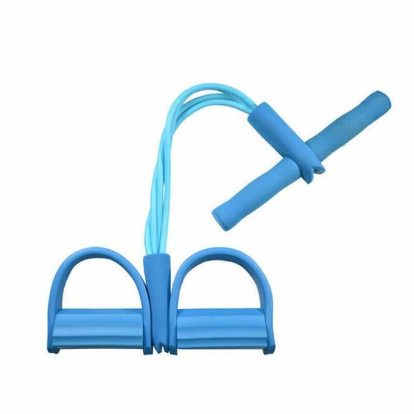 Fitness Gum 4 Tube Resistance Bands Latex Pedal Exerciser Sit-up Pull Rope Expander Elastic Bands Yoga equipment Pilates Workout