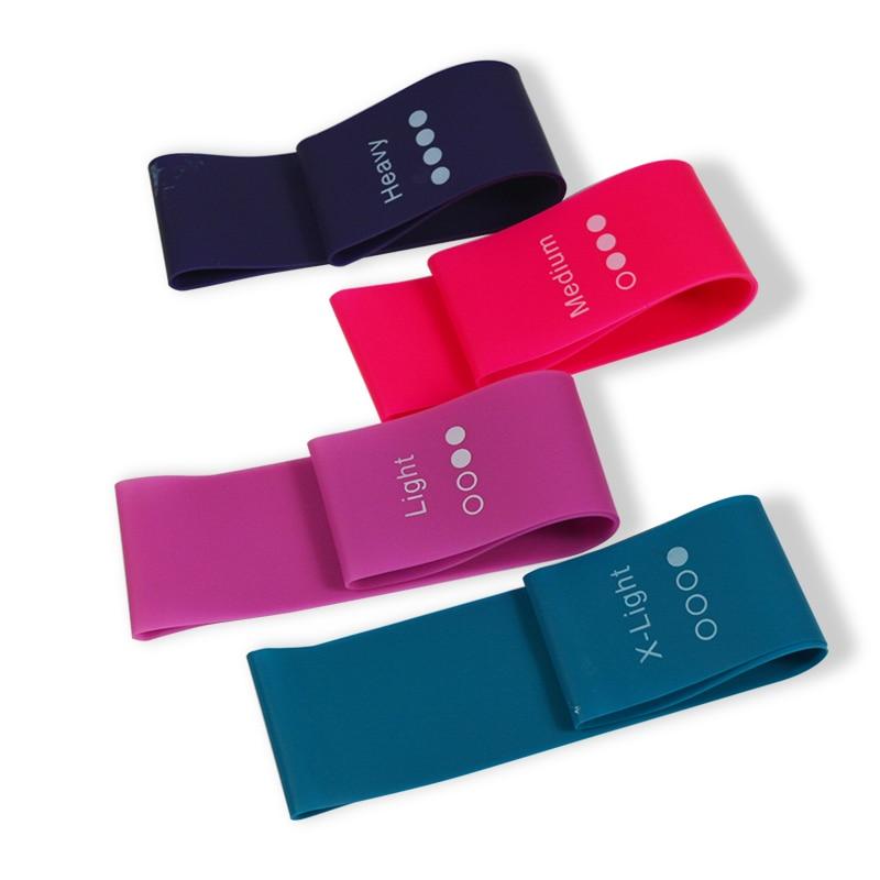 XC Strength Resistance Bands 15-50LBS Workout Training Fitness Yoga Pilates Bands Rubber Loops Customized Women Elastic Bands