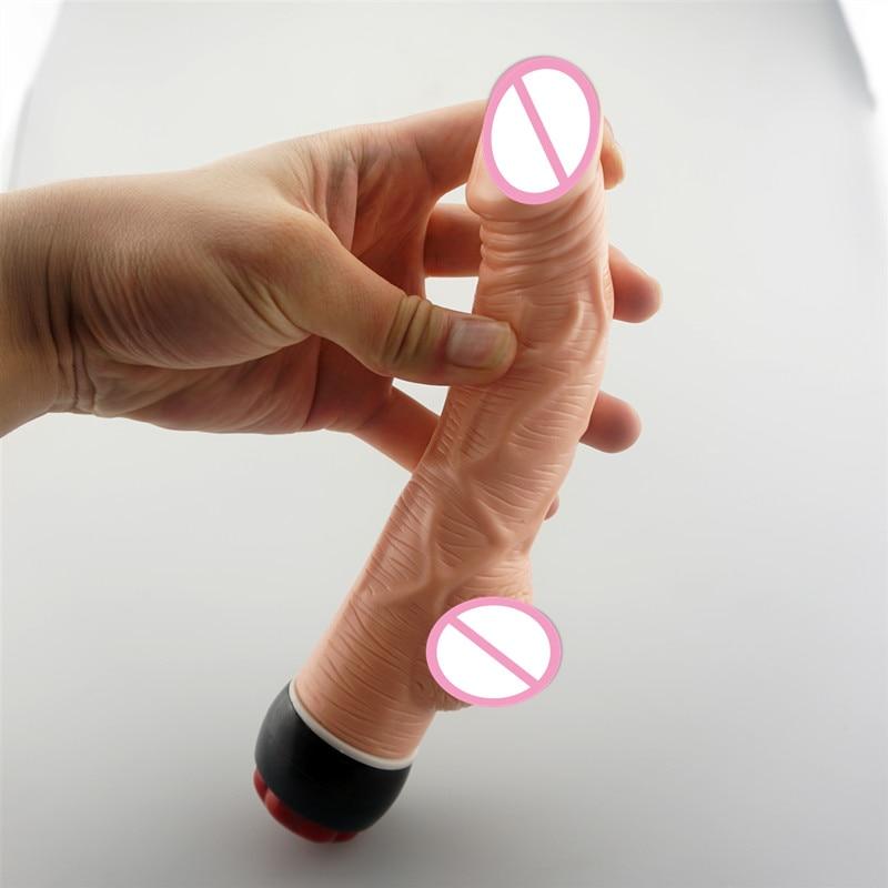 Soft Dildo Realistic Penis Sex Toys for Woman Vagina Massager Multi-speed Vibrating Stimulator Dicks Clitoris G-spot Vibrators