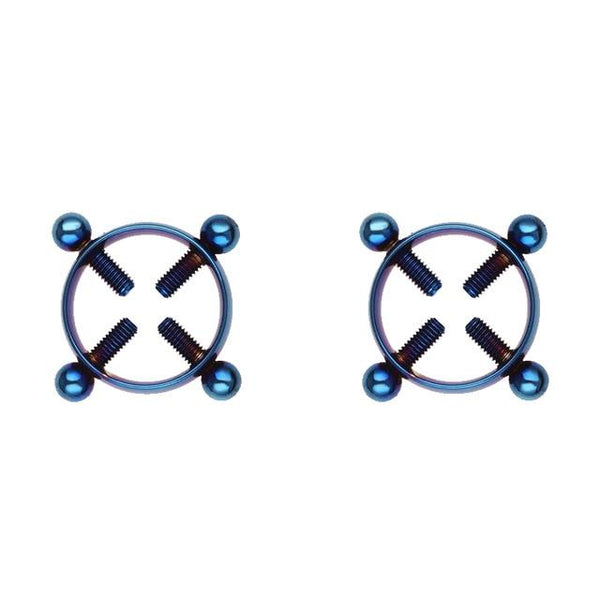 Sexy Nipple Breast Screw Clip With Chain Slave Bdsm Erotic Toys No Vibrator Sex Toys Tool For Couple Flirting Adult Toys Sexshop