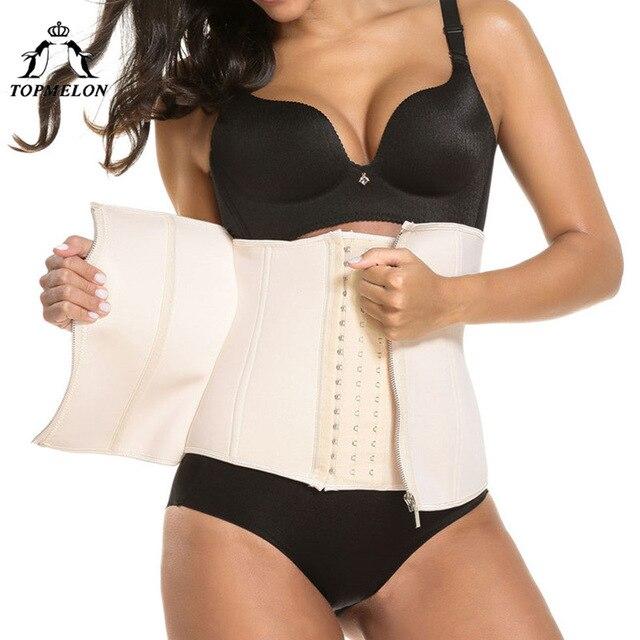 TOPMELON Women Body Shaper Waist Cinchers Ubdervust Tummy Control Shaperwear Belly Slimming Neoprene Shapers Ultra Sweat Slimmer