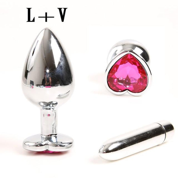 Stainless Steel Butt Plug Vibrators For Women Vaginal Erotic Massager Sex Products Anal Plugs Dildo Beads Sex Toy Vagina Insert