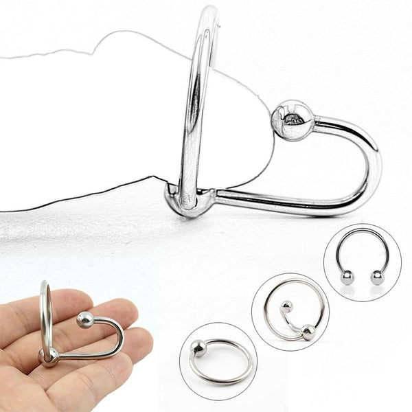 Erotic Toys Stainless Steel Urethral Plug Cock Head Clitoris Penis Stimulator Adults Games Penis Cockring Men Toys Gay Sex Shop