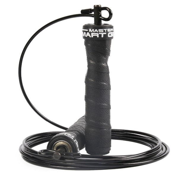 Jump Rope Speed Skipping Rope Absorb Sweat Non-slip Weighted for Exercise Fitness Training MMA Boxing Weight Block for Optional