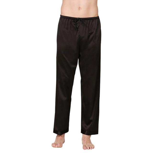 Men's Stain Silk Pajama Set Modern Style Sleepwear Men Sexy Soft Cozy Satin Nightgown  Lounge Pajama Sets Nightwear