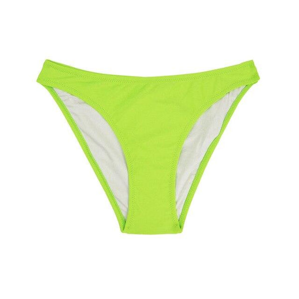 M&M Brazilian Women Bikini Bottoms 2019 Summer Sexy Low Waist Swimwear Two-Piece Separates Swimsuit Print Sports Shorts B608