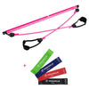 Procircle Pilates Bar Kit with Resistance Band Pilates Exercise Stick Toning Bar Fitness Home Yoga Gym, Body Workout