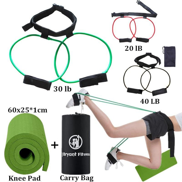 Adjustable Booty Resistance Band Glute Blaster Belt Elastic Bands Fitness Butt Muscle Lift Workout Power Leg Expander Training